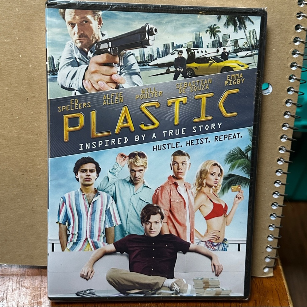 Plastic Hustle Heist Repeat Dvd True Story Movie New‎ Factory Sealed